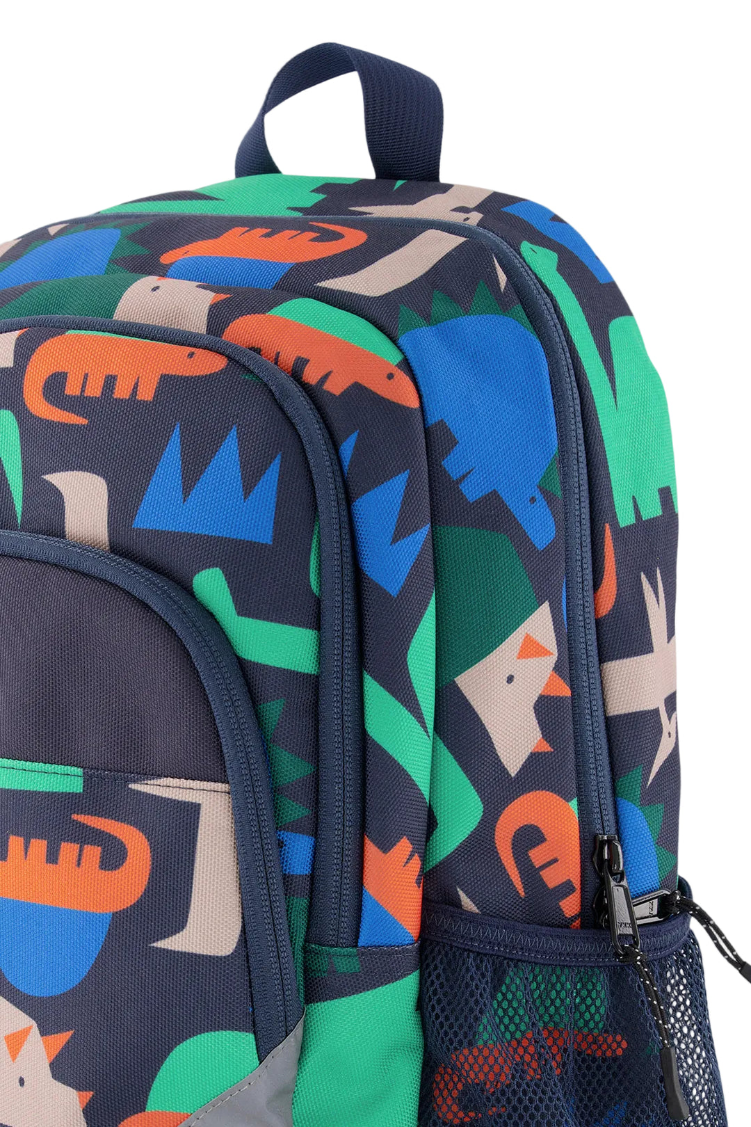 Deux par Deux Little Kids Backpack (Geometric Dinosaur)