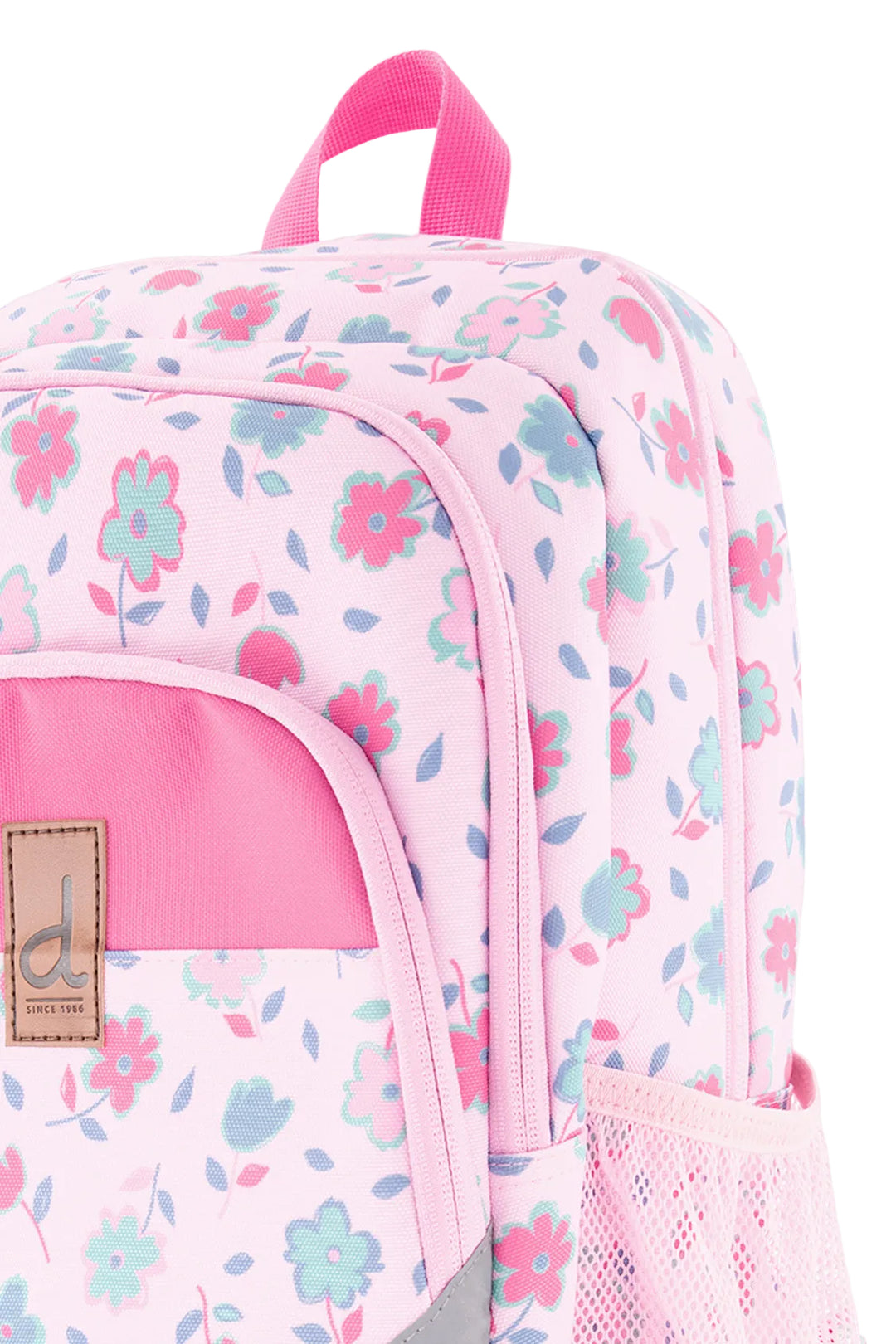 Deux par Deux Little Kids Backpack (Light Pink Floral)