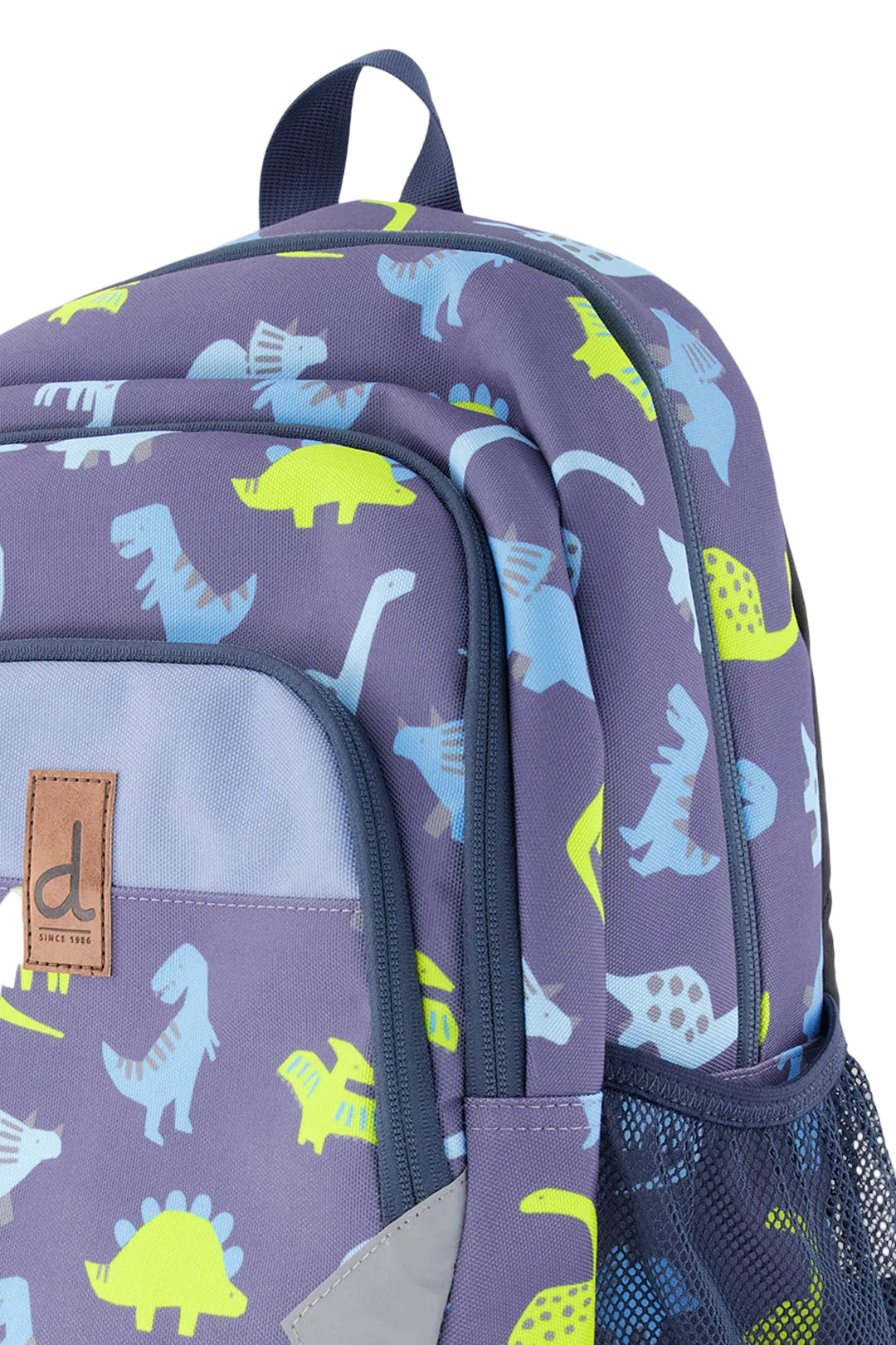 Deux par Deux Little Kids Backpack (Blue Dinos)