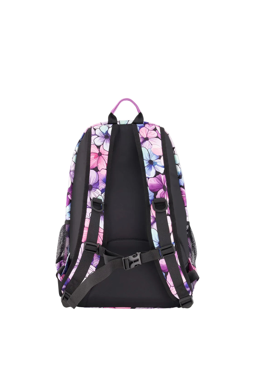 Deux par Deux Kids Backpack (Black Floral)