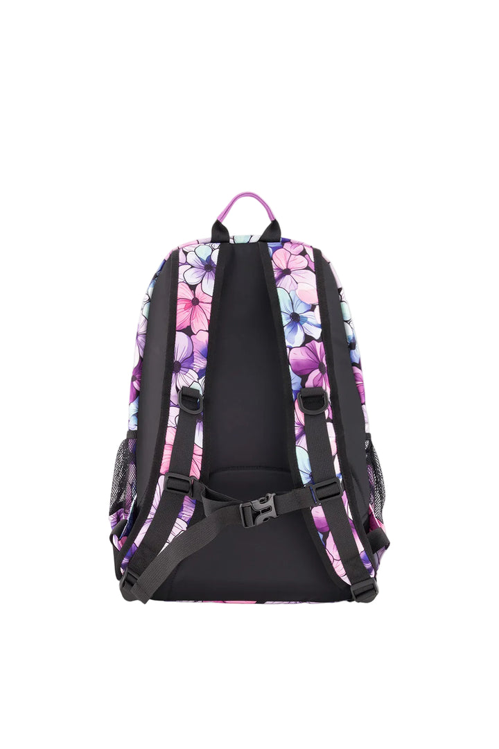 Deux par Deux Kids Backpack (Black Floral)