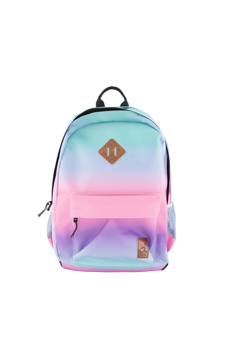 Deux par Deux Kids Backpack (Blue &amp; Purple Gradient)