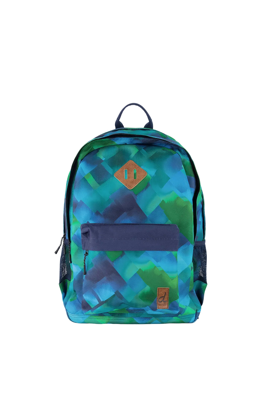 Deux par Deux Kids Backpack (Green Diamond)