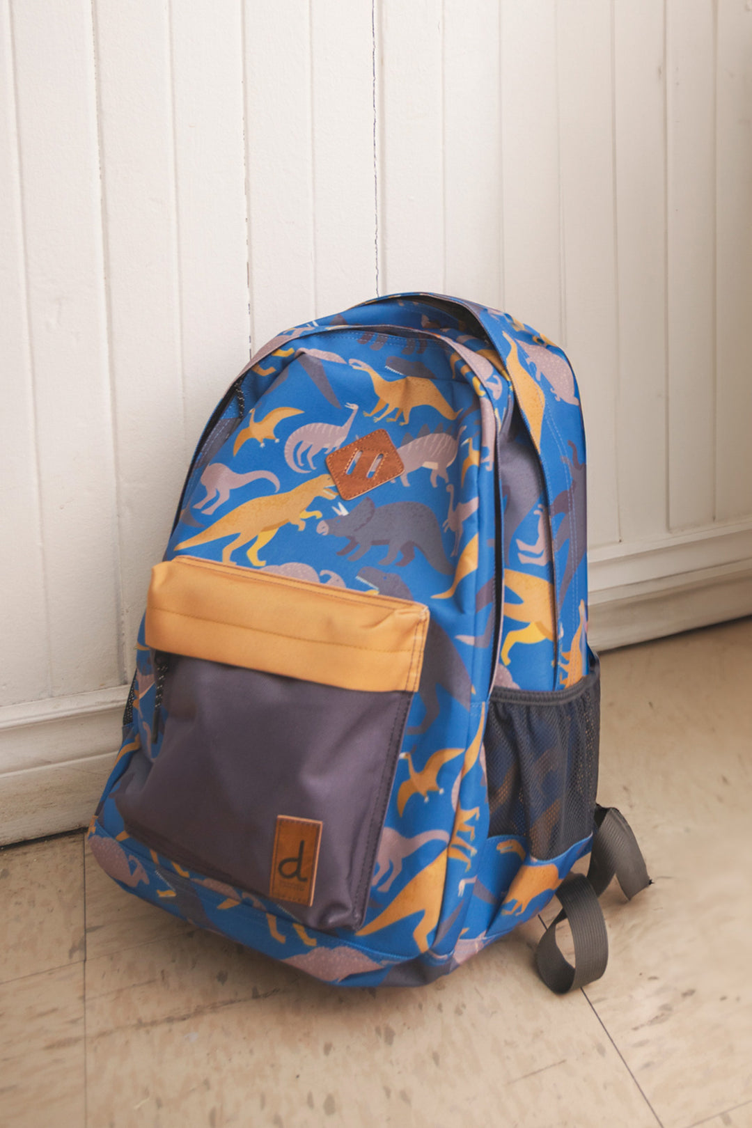 Deux par Deux Kids Backpack (Royal Dinosaurs)