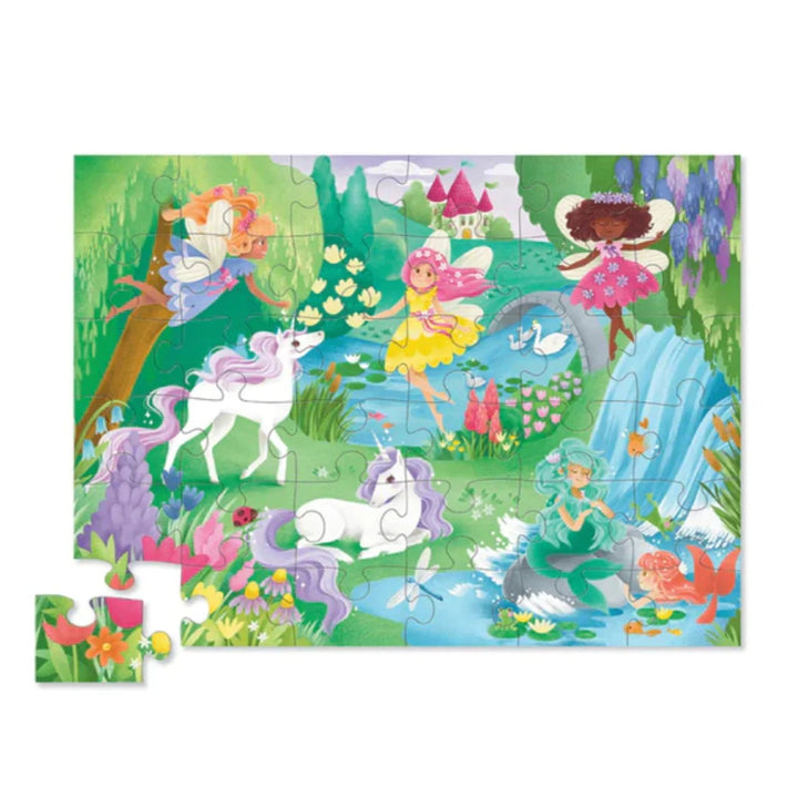 Crocodile Creek 36-Piece Floor Puzzle (Magical Friends)-Toys & Learning-Crocodile Creek-009741 MF-babyandme.ca