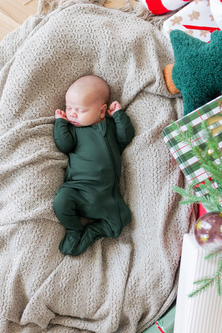 Kyte Baby Zippered Footie (Cypress)