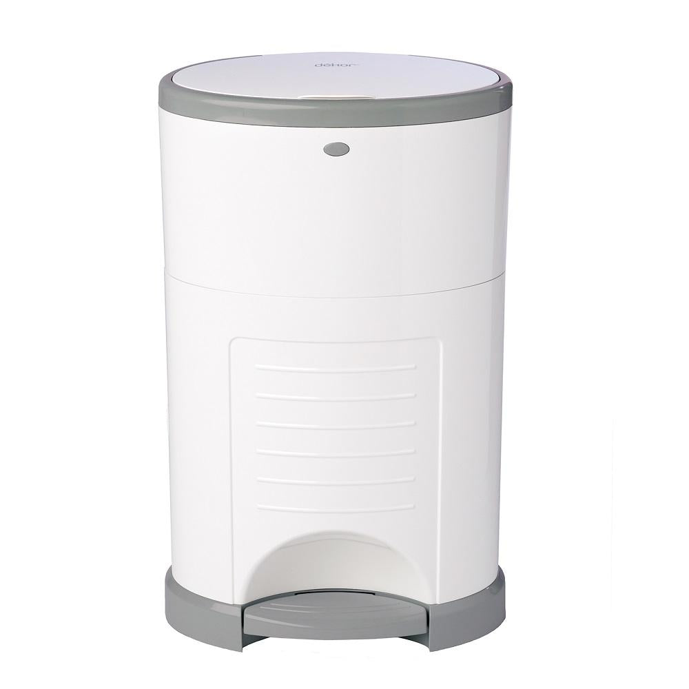 Dekor Plus Hands-Free Diaper Pail (White) - IN STORE PICK-UP ONLY-Bath-Dekor-007612 WH-babyandme.ca