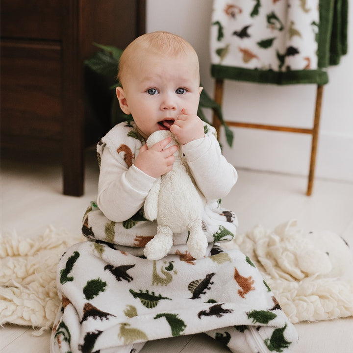 Perlimpinpin Plush Sleep Bag 1.5 TOG (Dinos)