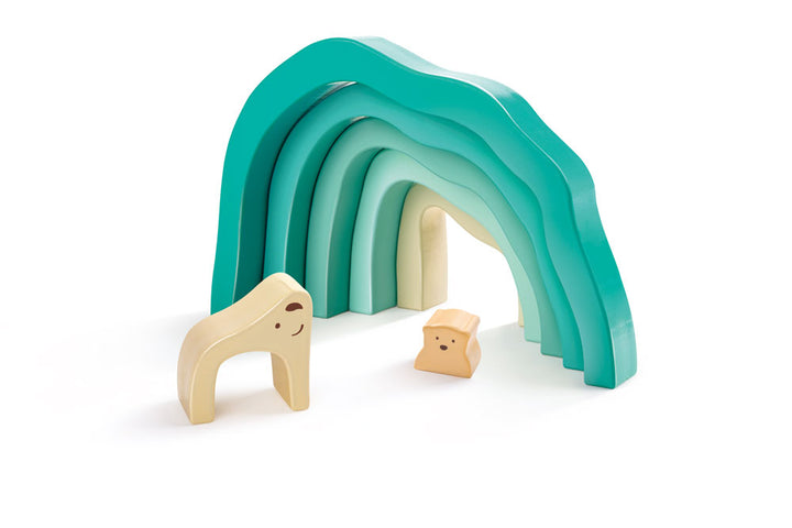 Hape Polar Bear Stacking Blocks