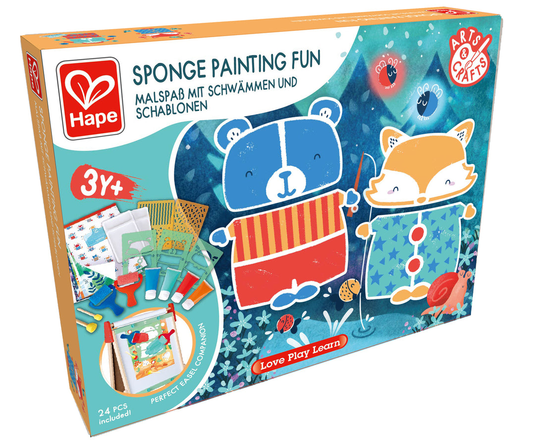 Hape Sponge Painting Fun