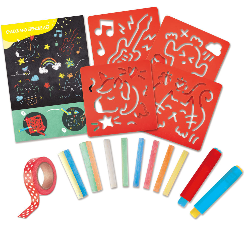 Hape Chalk & Stencil Art