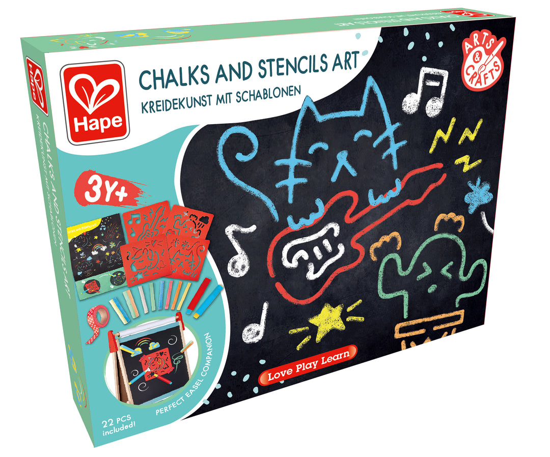 Hape Chalk & Stencil Art