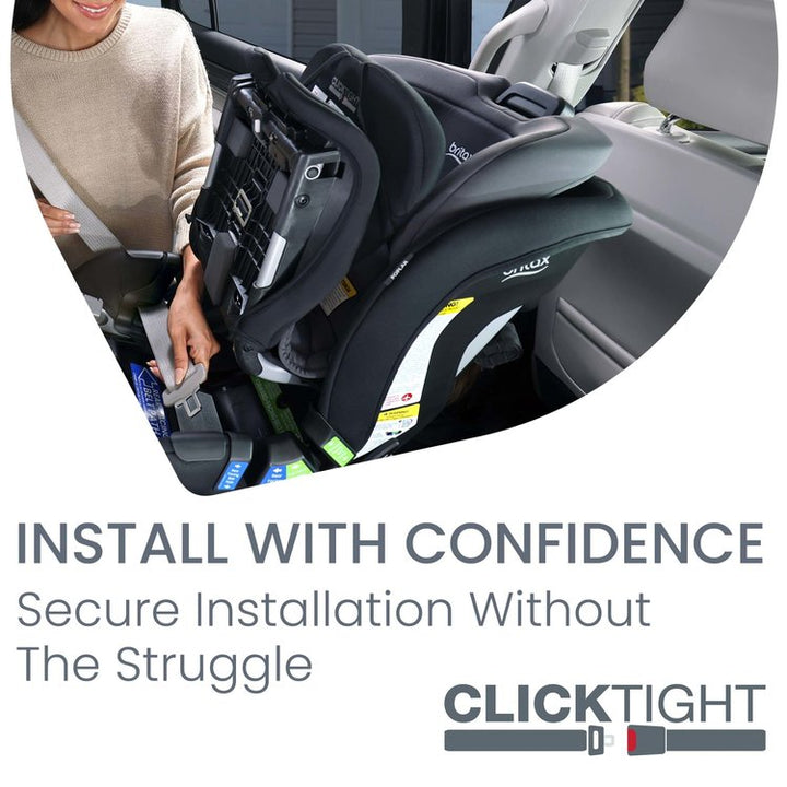 Britax Poplar™ Convertible Car Seat (Stone Onyx)