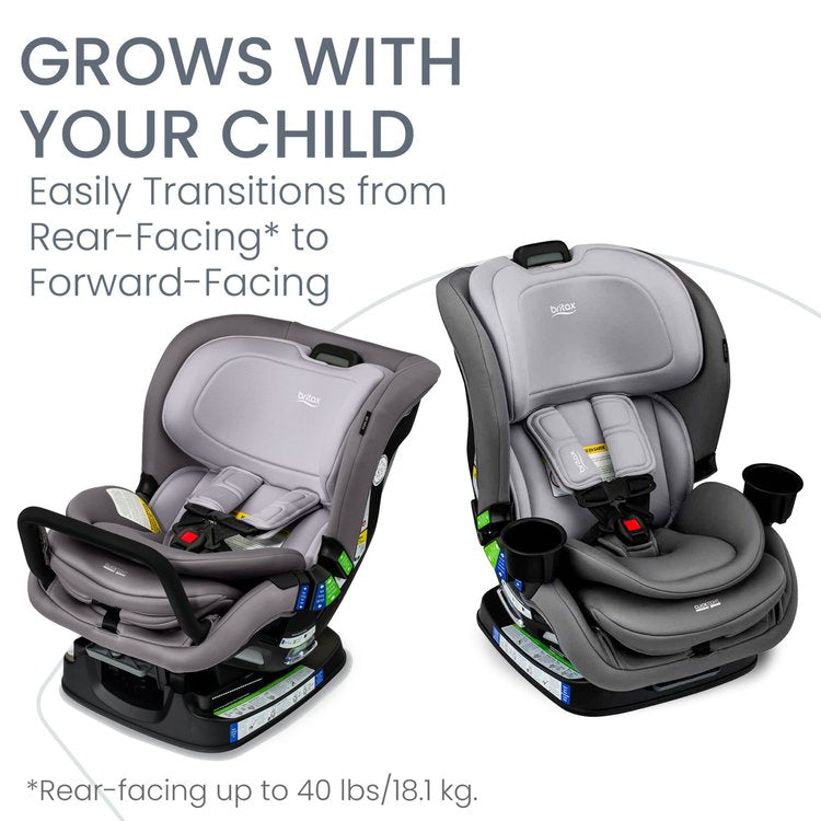 Britax Poplar Convertible Car Seat Glacier Graphite