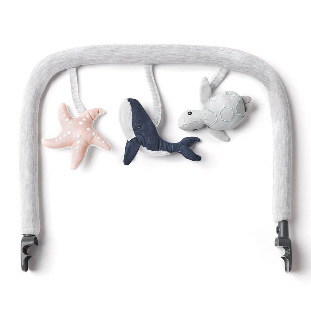 Ergobaby Evolve Bouncer Toy Bar (Ocean Wonders)-Gear-Ergobaby-031736 OW-babyandme.ca