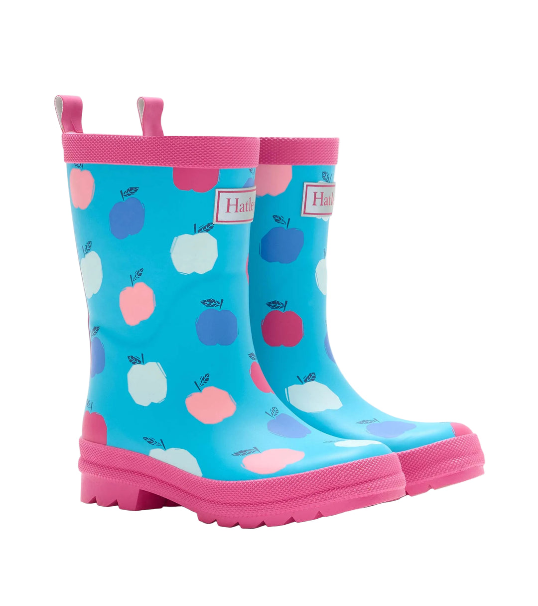 Hatley Matte Rain Boots (Apple Orchard)