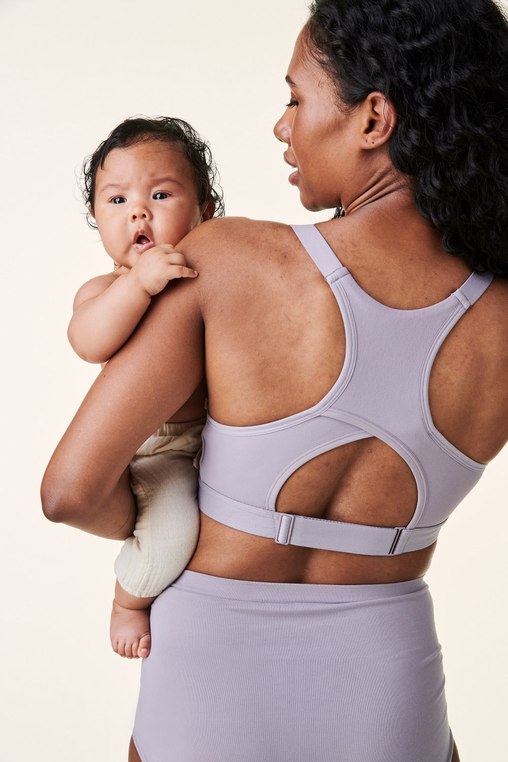Bravado Tranquil Low Impact Sports Nursing Bra (Grey Orchid)