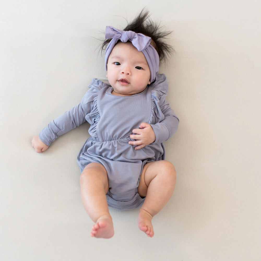 Baby girl long sleeve bubble romper sales