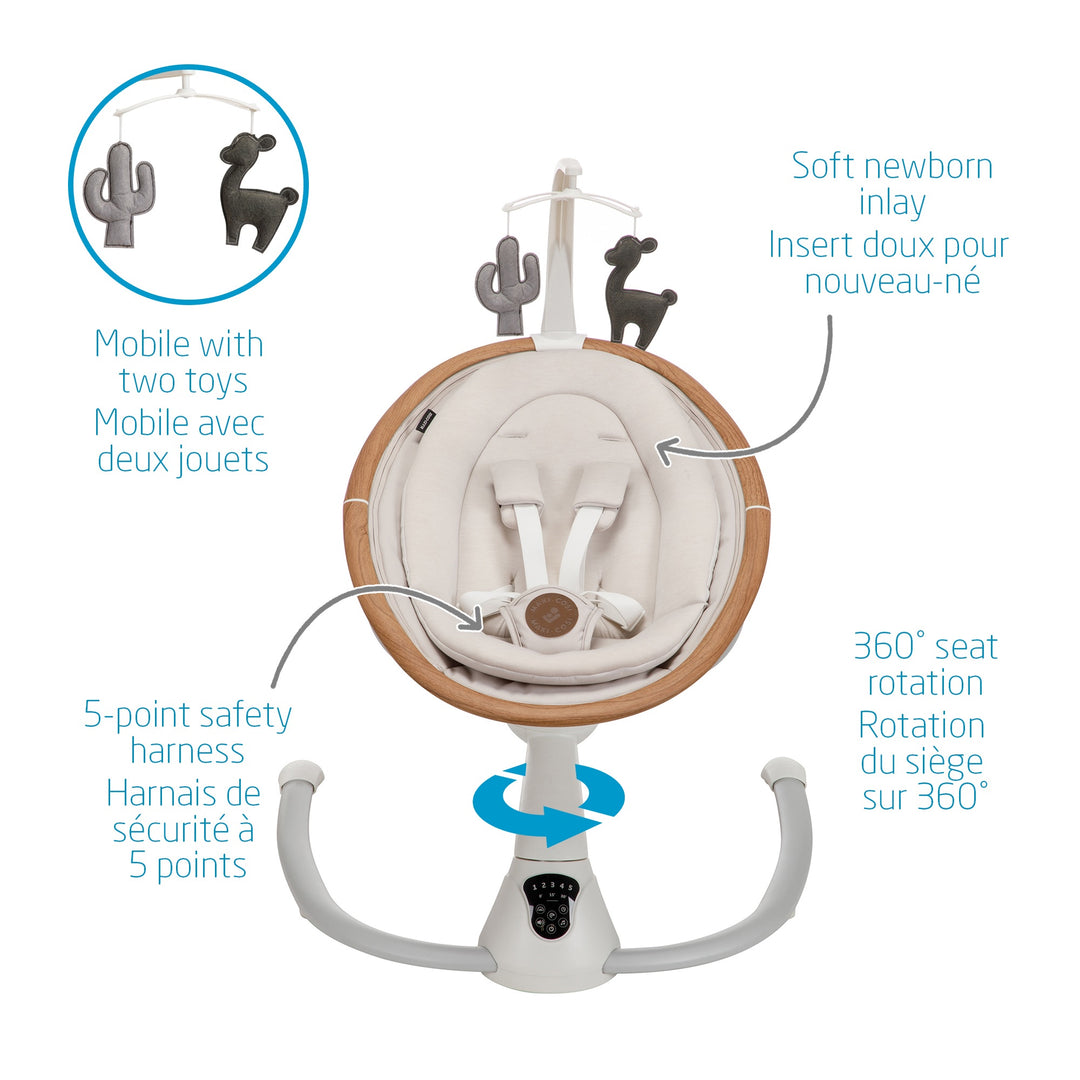 maxi cosi swing horizon sand Maxi Cosi Cassia Swing (Horizon Sand) – babyandme.ca Kelowna Store