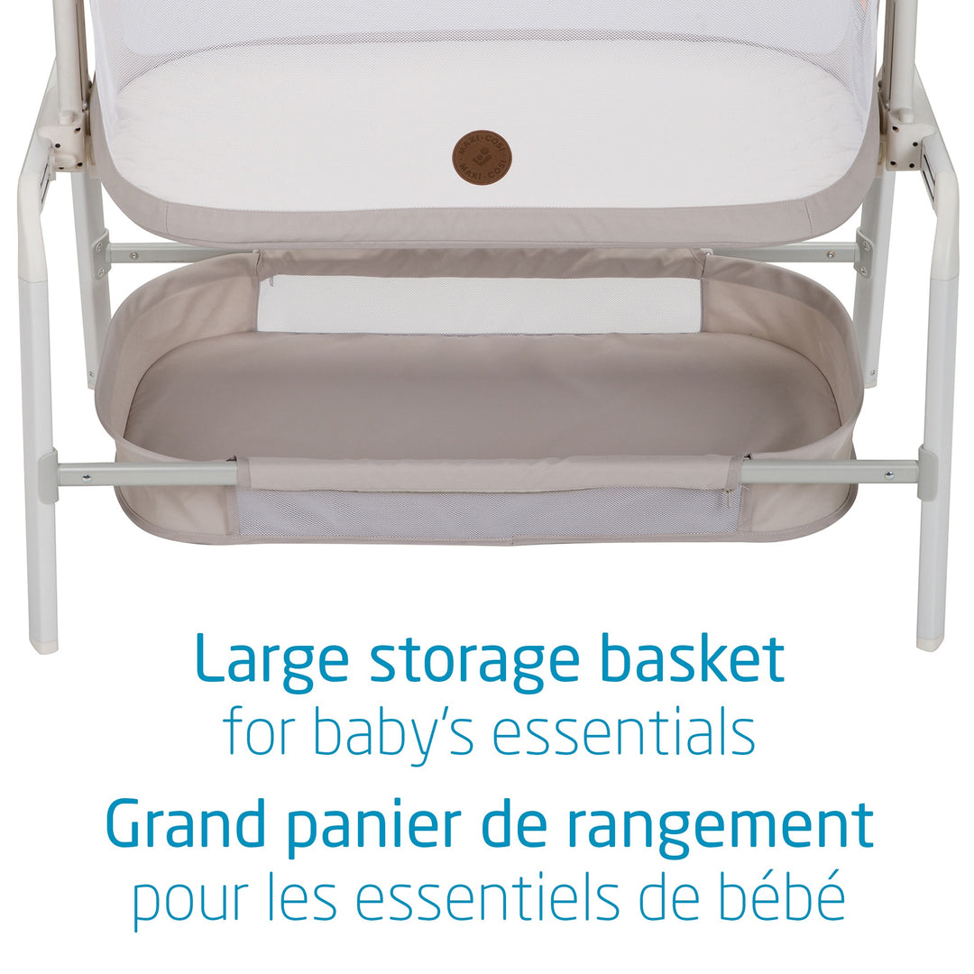 maxi cosi bassinet horizon sand Maxi Cosi Iora Bedside Bassinet (Horizon Sand)