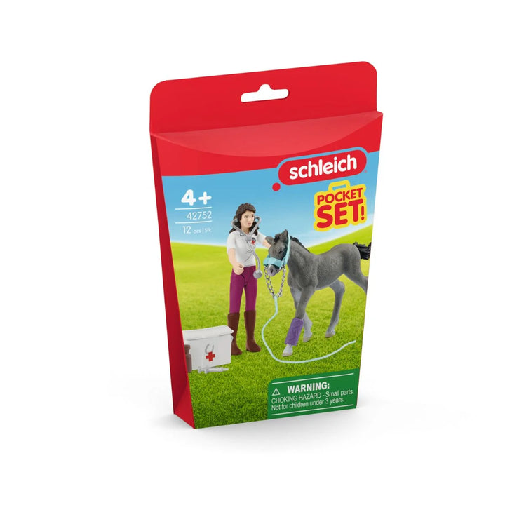 Schleich Ms Kramer with foal