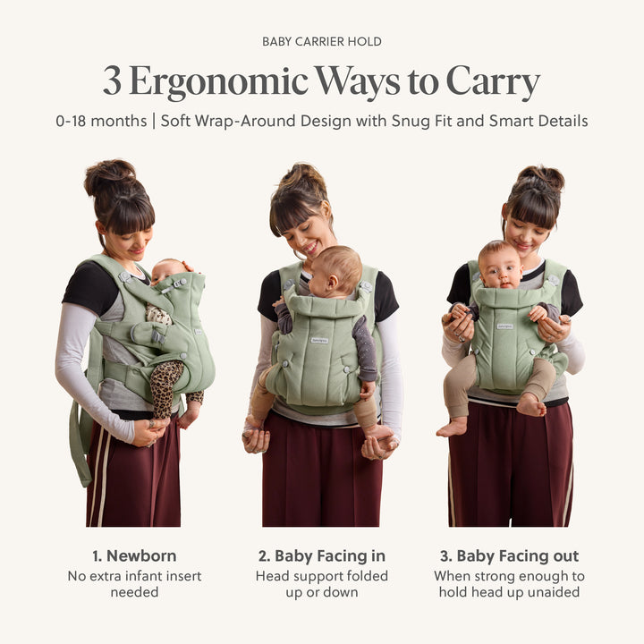 Baby Bjorn Baby Carrier Hold Mesh (Black)