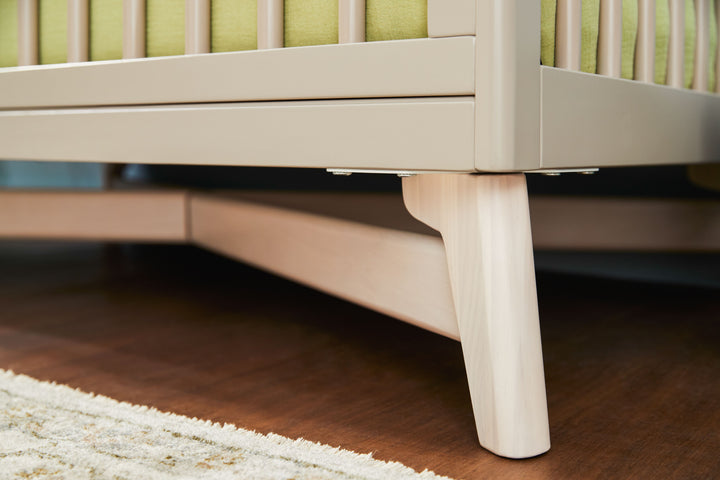 Little Seeds Pala 4-in-1 Crib (Taupe/Whitewash)