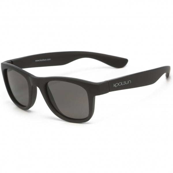 Koolsun Wave Sunglasses (Matte Black)-Apparel-Koolsun--babyandme.ca