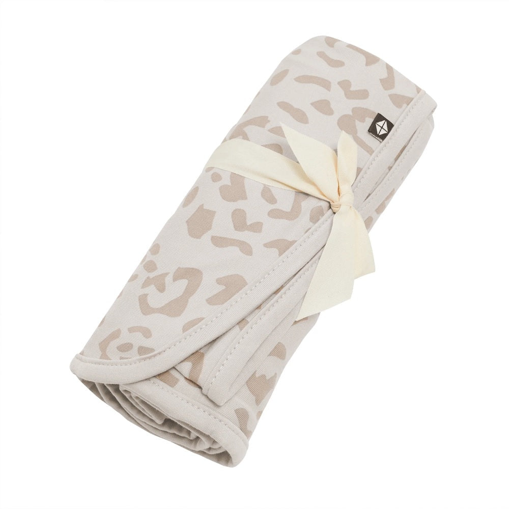 Kyte Baby Bamboo Single Swaddle (Oat Leopard)-Nursery-Kyte Baby-027845 OL-babyandme.ca