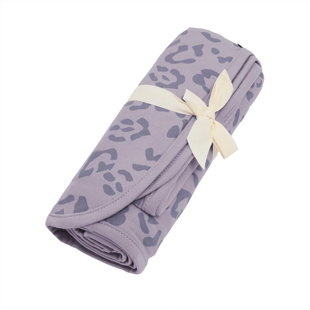 Kyte Baby Bamboo Single Swaddle (Taro Leopard)-Nursery-Kyte Baby-027845 TL-babyandme.ca