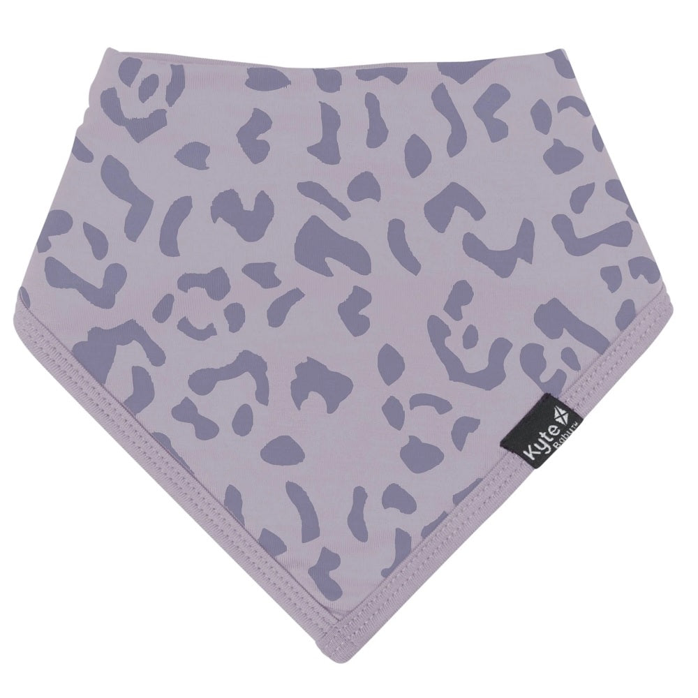 Kyte Baby Bib (Taro Leopard)-Feeding-Kyte Baby-028296 TL-babyandme.ca