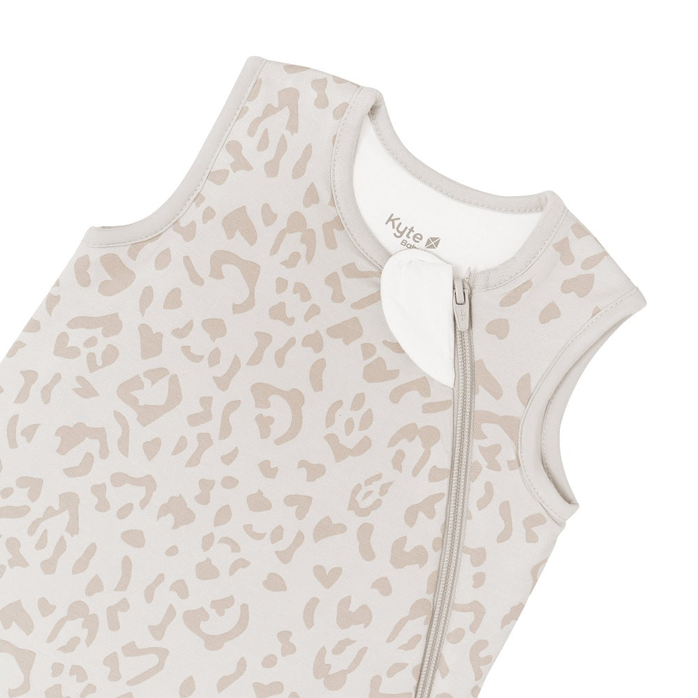 Kyte Baby Printed Sleep Bag 1 TOG (Oat Leopard)-Nursery-Kyte Baby--babyandme.ca