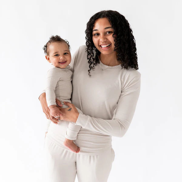 Kyte Baby Women s Jogger Pajama Set Oat babyandme