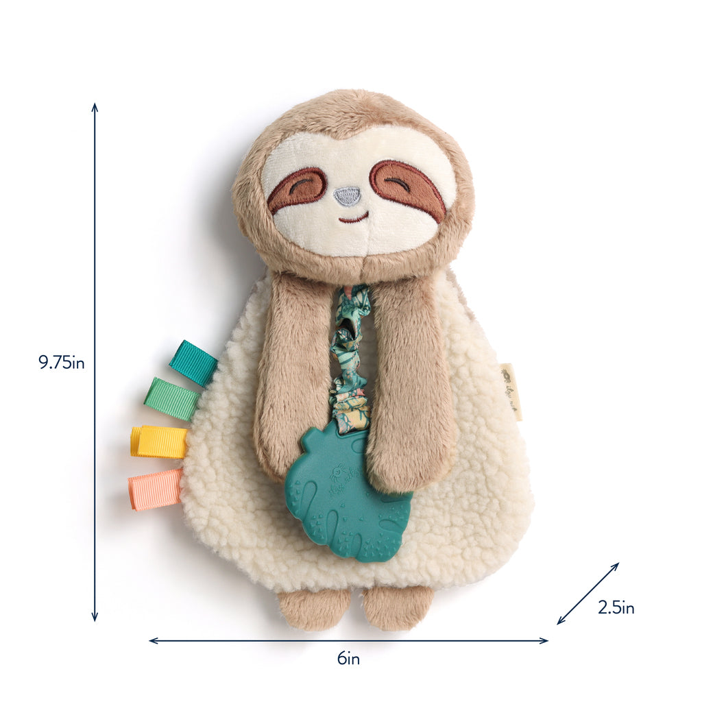 Itzy Ritzy Itzy Friends Lovey Plush (Peyton the Sloth)