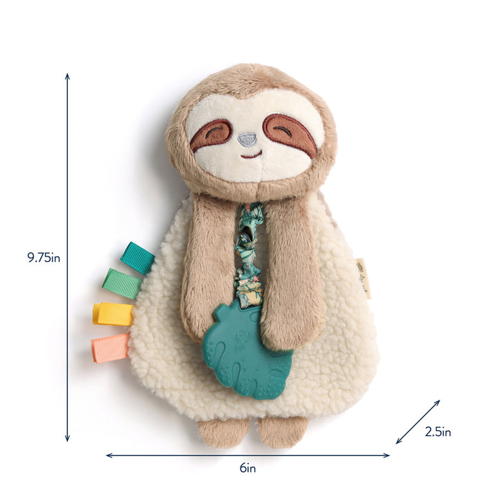 Itzy Ritzy Itzy Friends Lovey Plush (Peyton the Sloth)
