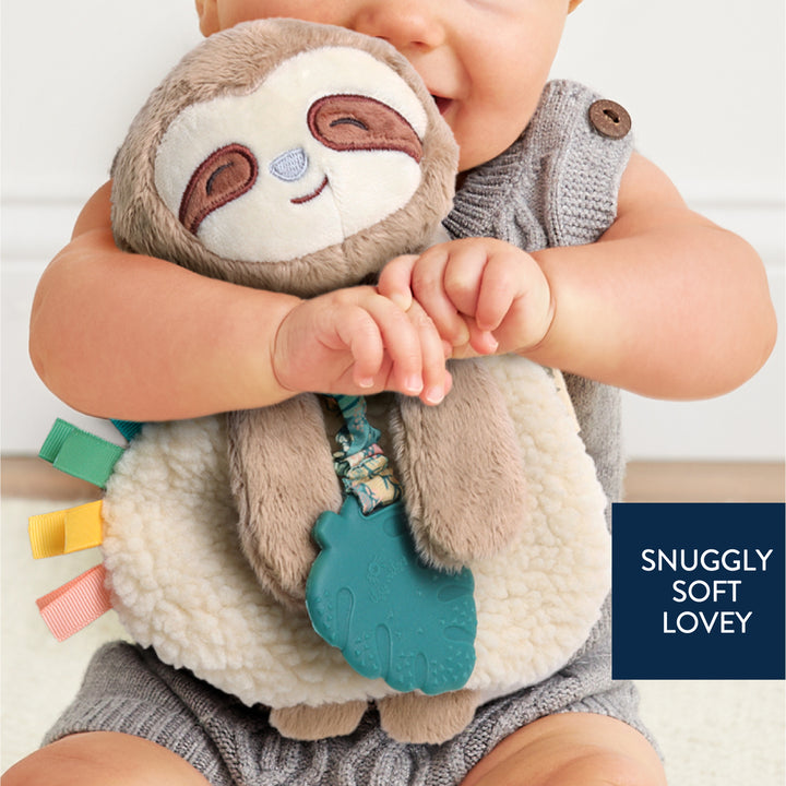 Itzy Ritzy Itzy Friends Lovey Plush (Peyton the Sloth)