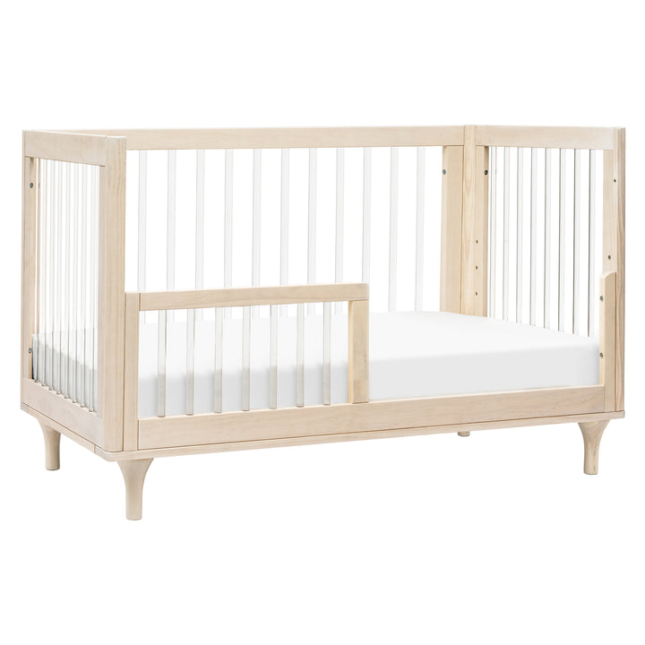 Babyletto Lolly 3-in-1 Crib with Toddler Bed Conversion Kit (Washed Natural/ Acrylic) IN-STOCK