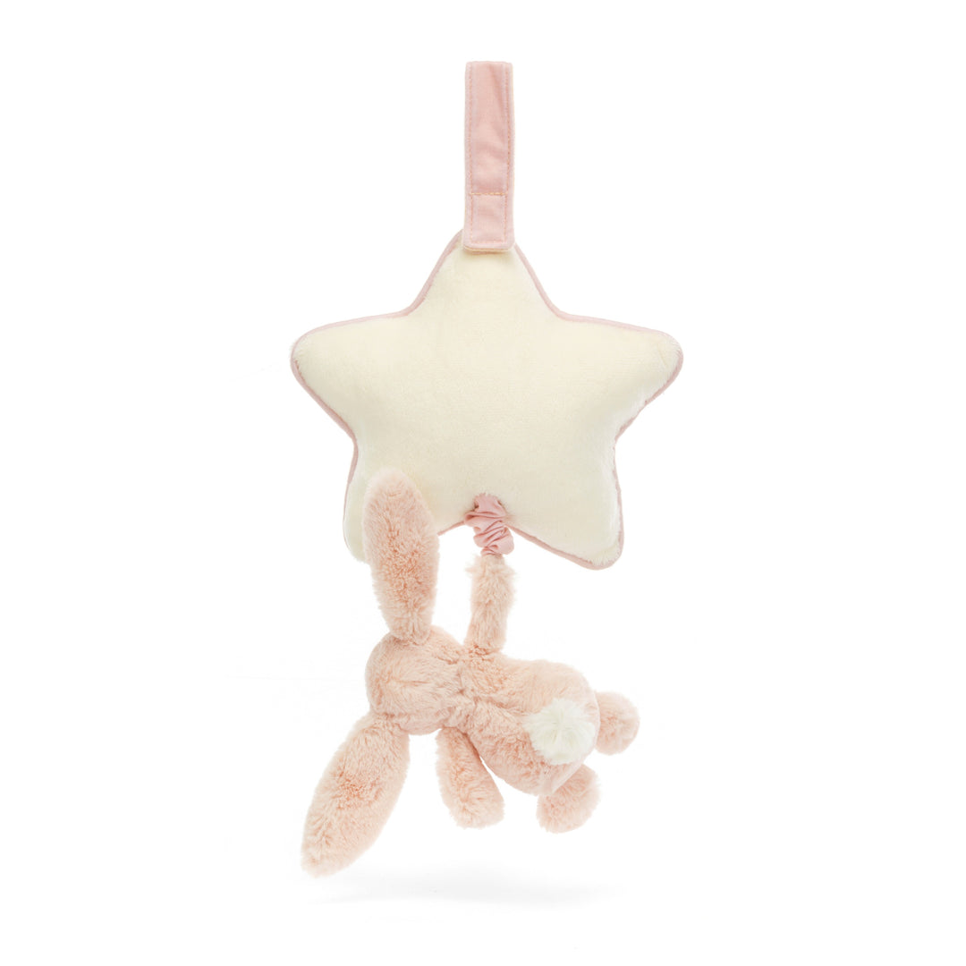 Jellycat Bashful Blush Bunny Musical Pull