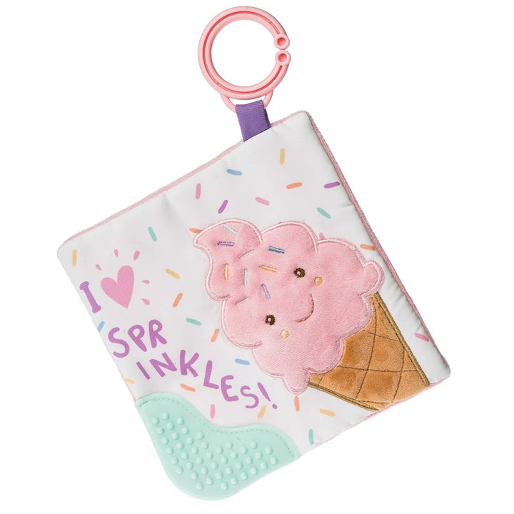 Mary Meyer Sweet Soothie Crinkle Teether (Ice Cream)