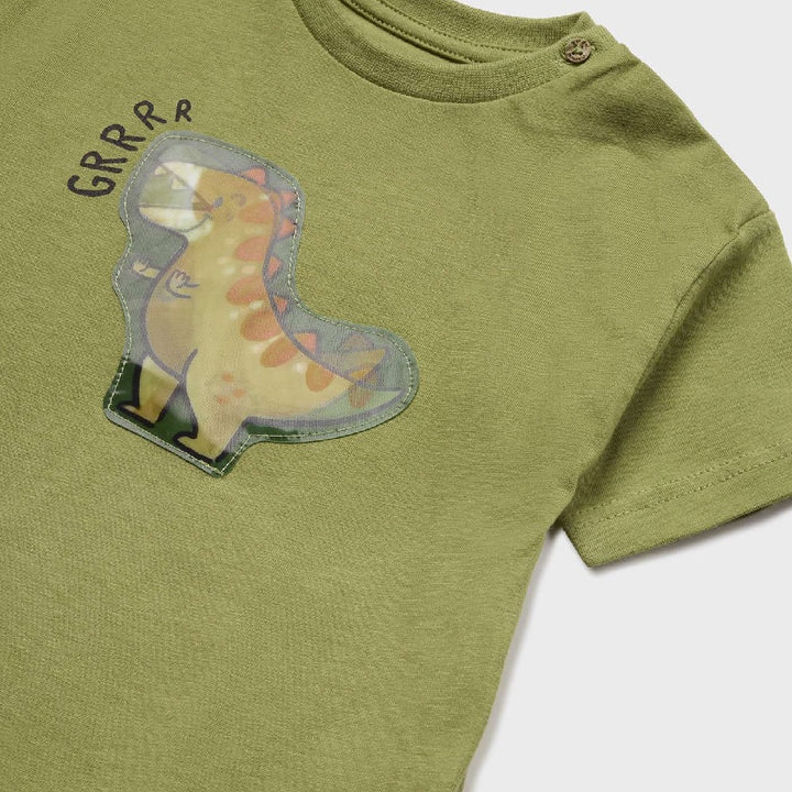 Mayoral 1028-014 Short Sleeve T-Shirt (Jungle)-Apparel-Mayoral--babyandme.ca