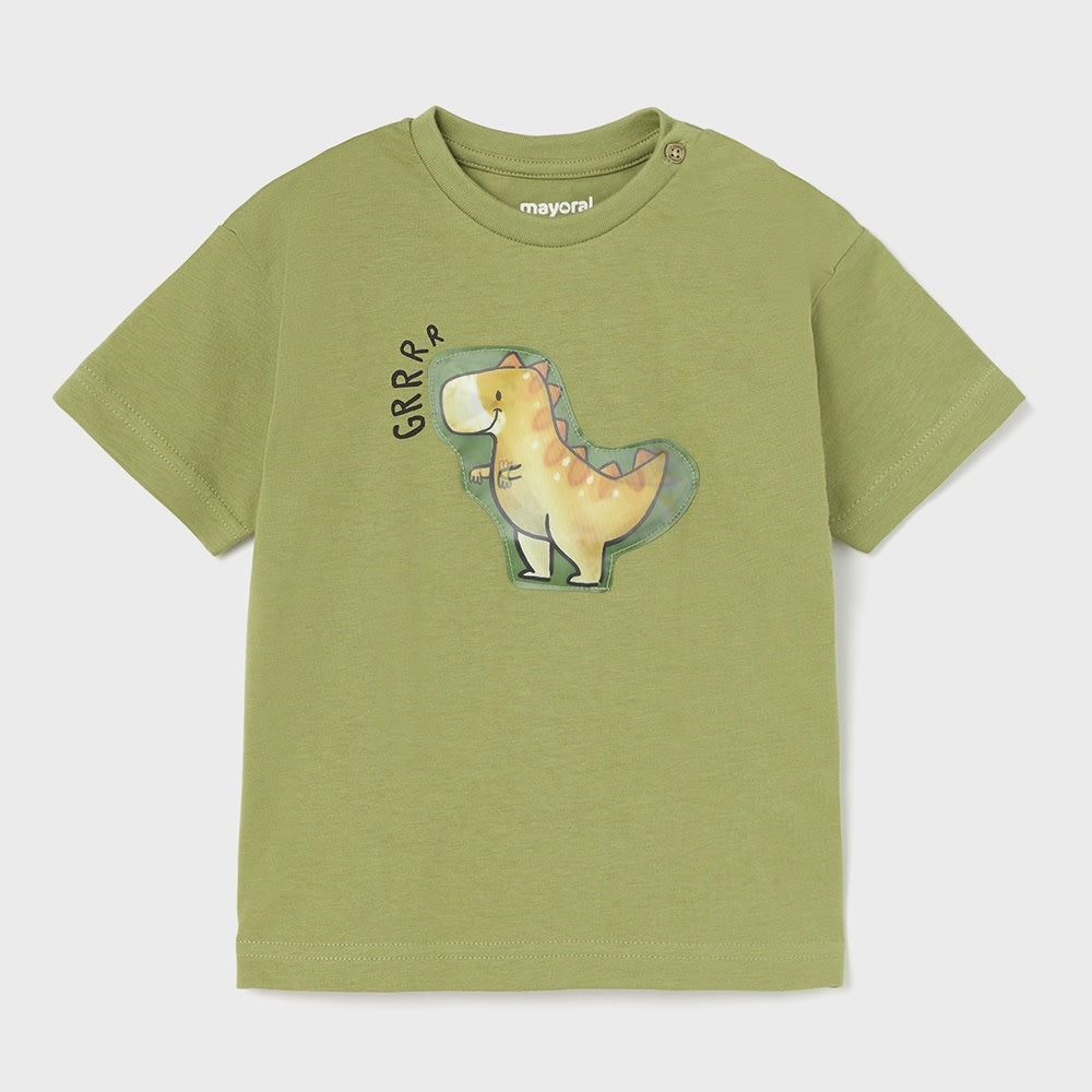 Mayoral 1028-014 Short Sleeve T-Shirt (Jungle)-Apparel-Mayoral--babyandme.ca