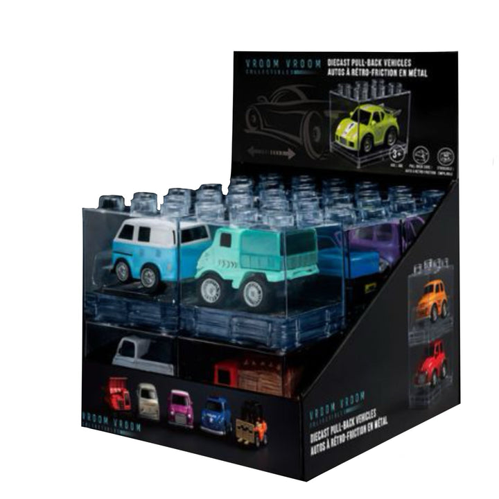 Vroom Vroom Collectibles Diecast Pull-Back Vehicles (Mixed)