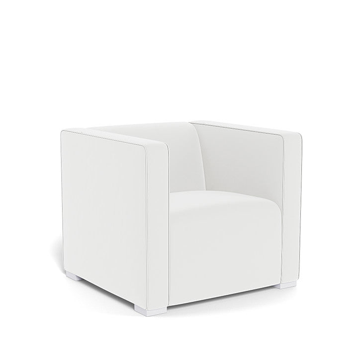 Monte Cub Chair (White Base) SPECIAL ORDER-Nursery-Monte Design-Performance Microfiber: White-031623 WH MW-babyandme.ca
