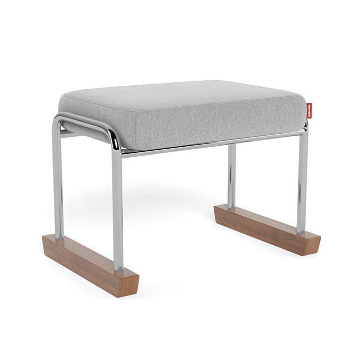 Monte Jackson Collection Ottoman (Chrome Frame) SPECIAL ORDER-Nursery-Monte Design--babyandme.ca