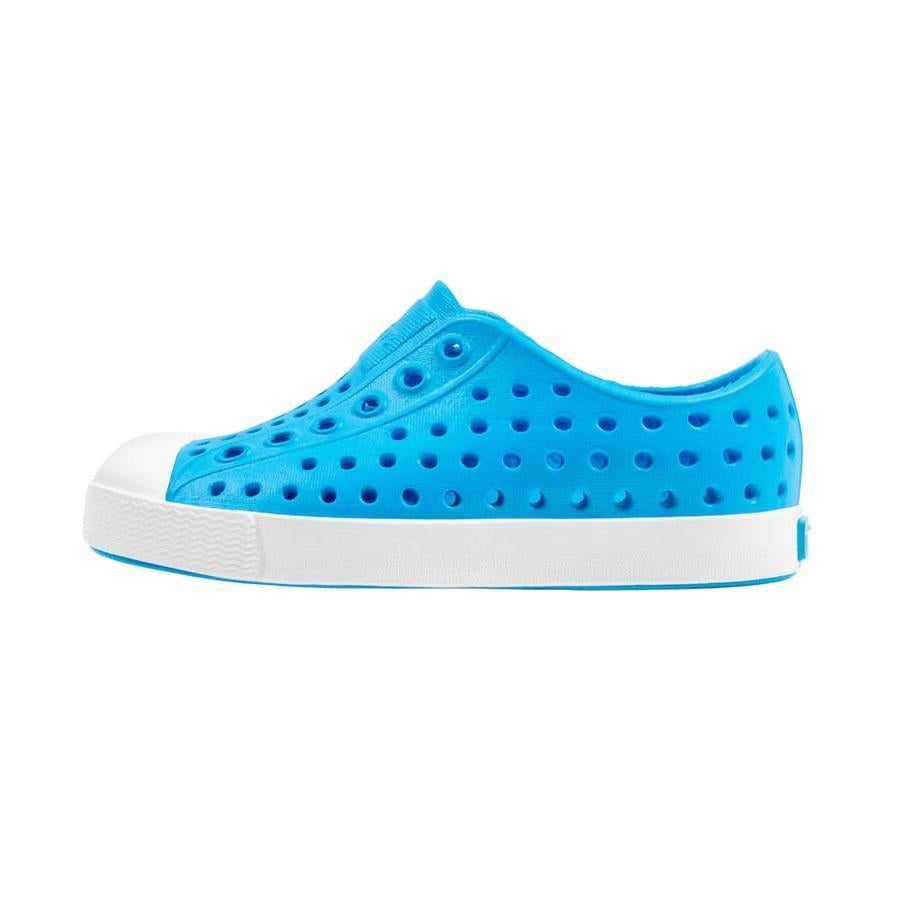 Native Jefferson Child (Vivid Blue/Shell White) - FINAL SALE-Apparel-Native--babyandme.ca