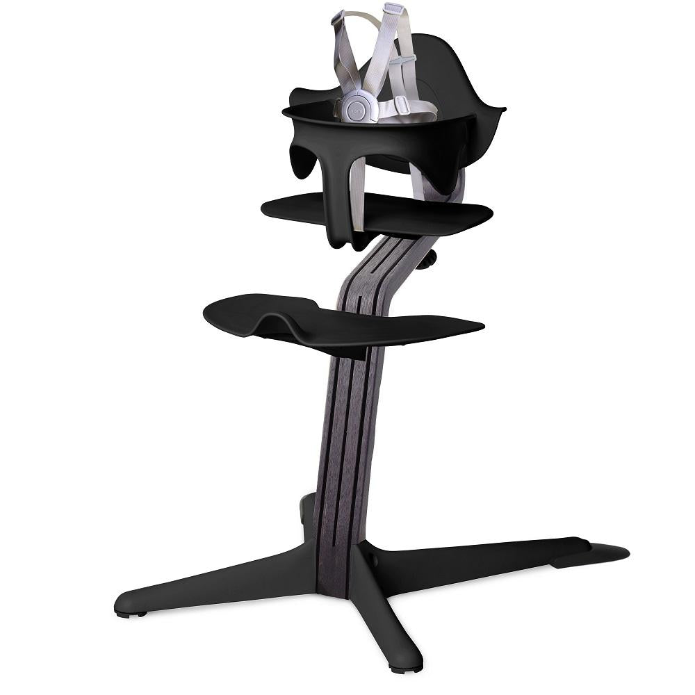 Nomi High Chair Black Oak (Black)-Feeding-Stokke-030367 BK-babyandme.ca