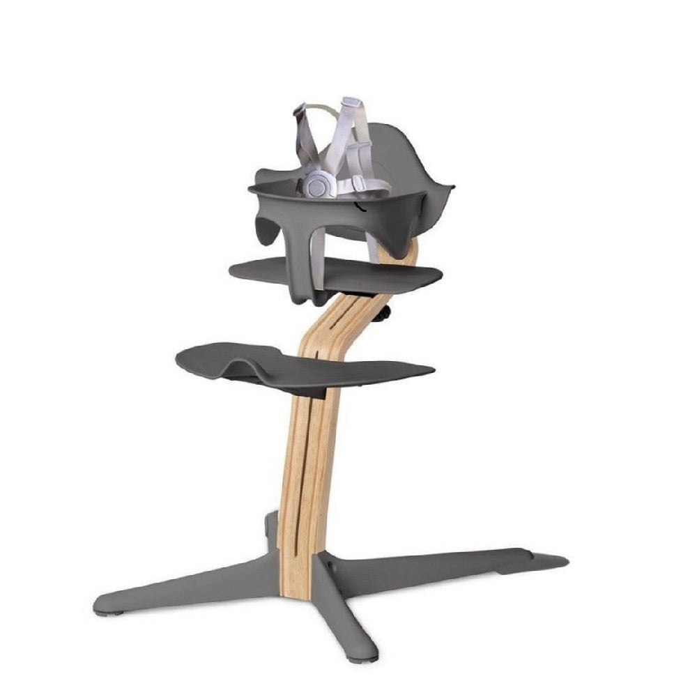 Nomi High Chair Natural Gray-Feeding-Stokke-025733 NG-babyandme.ca