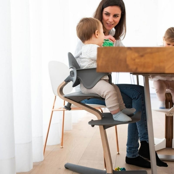 Nomi High Chair Natural Gray-Feeding-Stokke-025733 NG-babyandme.ca