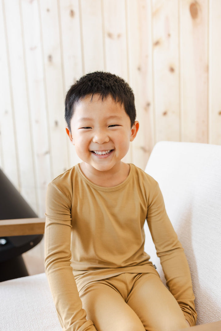 Kyte Baby Long Sleeve Pajamas (Ochre)