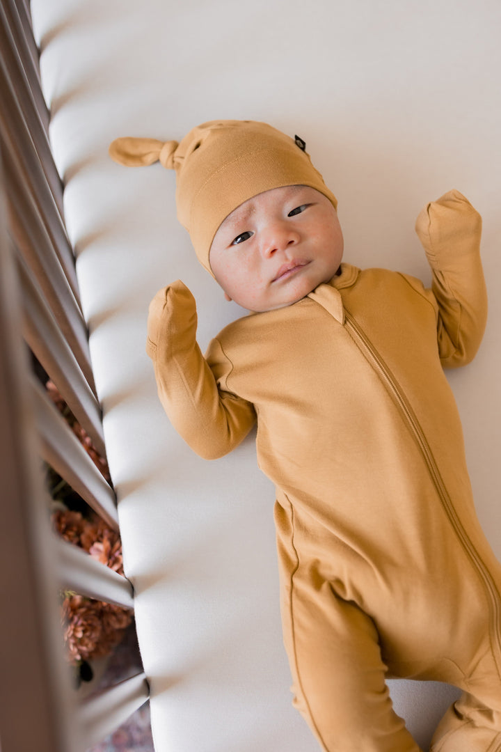 Kyte Baby Knotted Cap (Ochre)